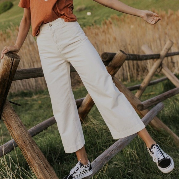 Free People Patti High-Rise Crop Pant - Picture 1 of 16